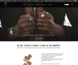 BE OM. STUDIO is about LIVING IN THE moment.